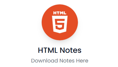 HTML Notes