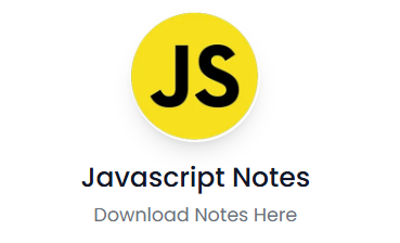JavaScript Notes